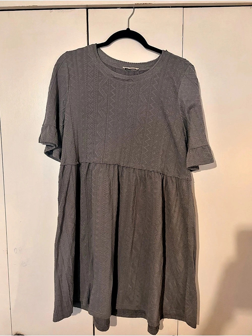 New in 1 Gray Mini Dress Like New